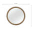 Miroir rond English Oak
