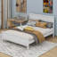 Grand lit plateforme en bois Mid-Century-105353252-105608621