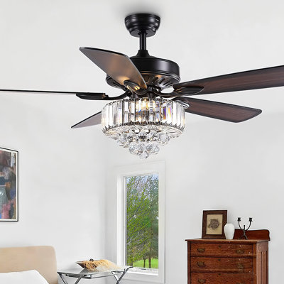 Elvert 52 " Ceiling Fan with Light Kit