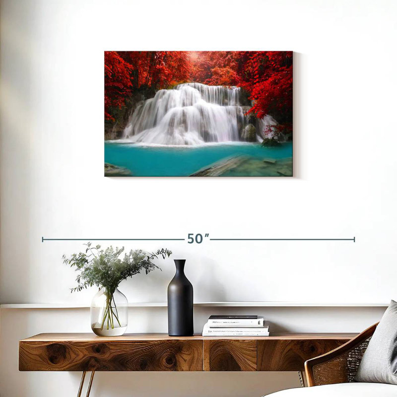 Chute d'eau Kerrick Huay Mae Kamin, H 20 po x l 30 po
