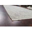 Tapis décoratif gris en laine oriental