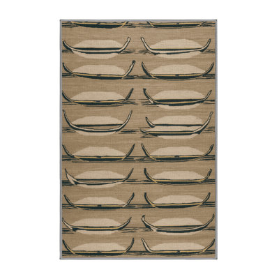 Tapis hawaïen lavable 