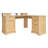 L-Shaped Desk with Charging Station And Monitor Stand-1689403219