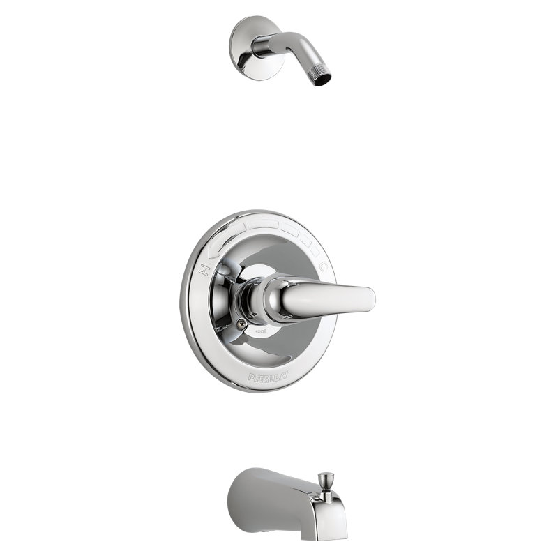 Garniture de baignoire et douche à pression équilibrée Core