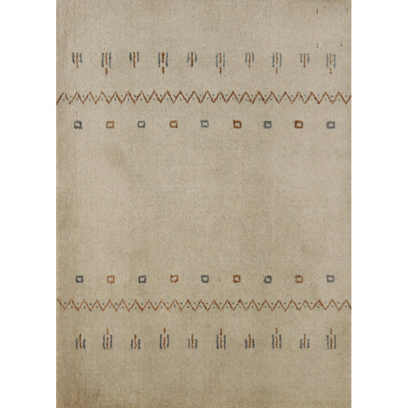 Handmade Gabbeh Indian Accent Rug 2x3