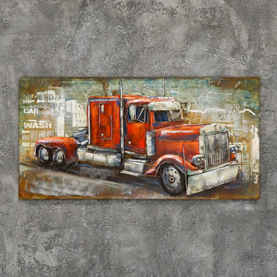 Industrial Transportation Wall Decor