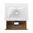 Wall-Mounted Bathroom Vanity With Ceramic Sink-1253267180