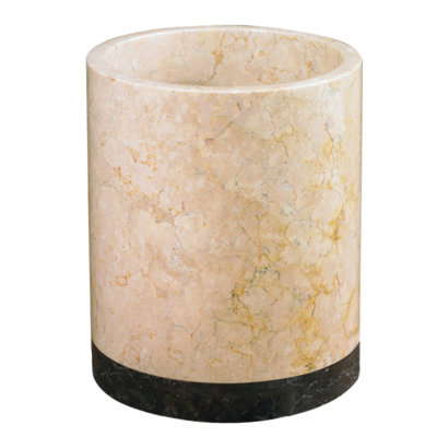 Stone Open Waste Basket - 0.5 Gallons