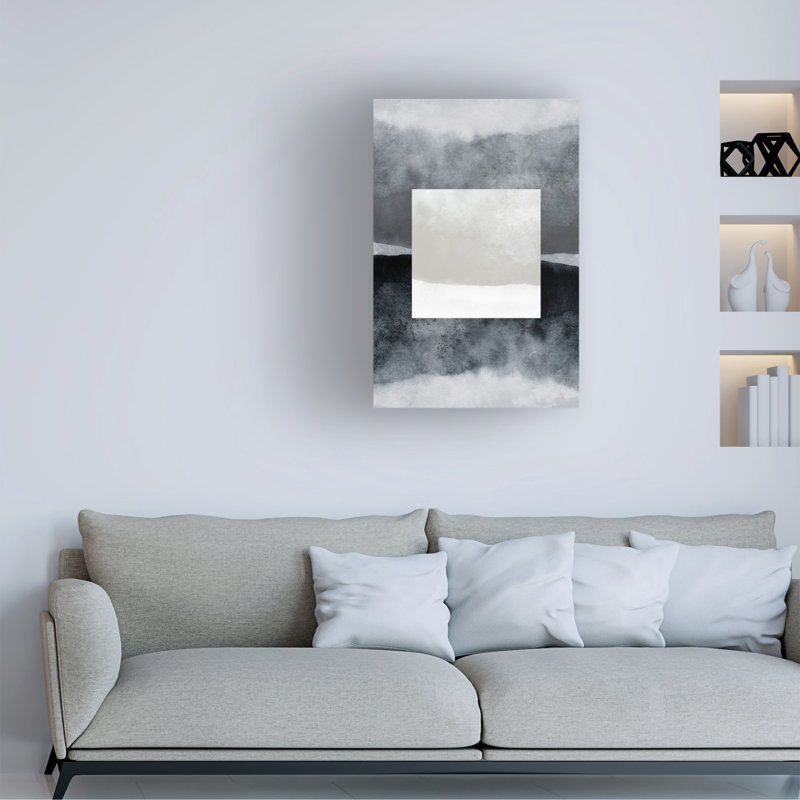 Art sur toile, minimalisme, bolognaise, H 19 po x l 12 po