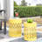 Outdoor Metal S/2 End Table