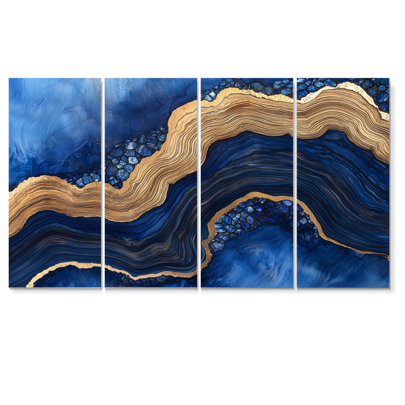 Hendrix - - Décoration murale cristaux - - Art mural traditionnel Tradi, H 32 po x l 64 po, 4