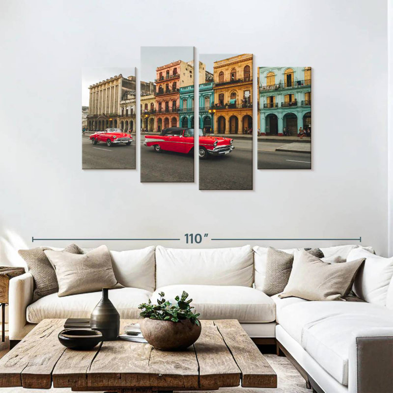 Mehar Cuban Road Cars, H 48 po x l 75 po