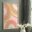 «Abstract Rainbow I», reproduction encadrée - bois massif-17026953-17026967