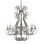 Italian 8 - Light Candle Style Empire Chandelier