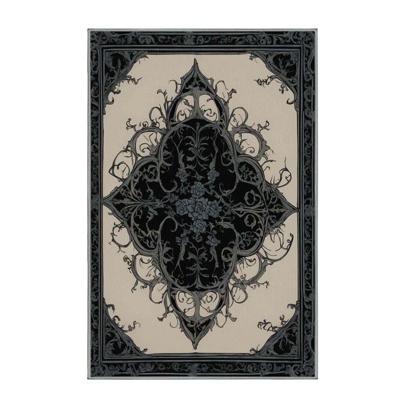 Enchanted Grace Rug, Rectangle 2' x 3'