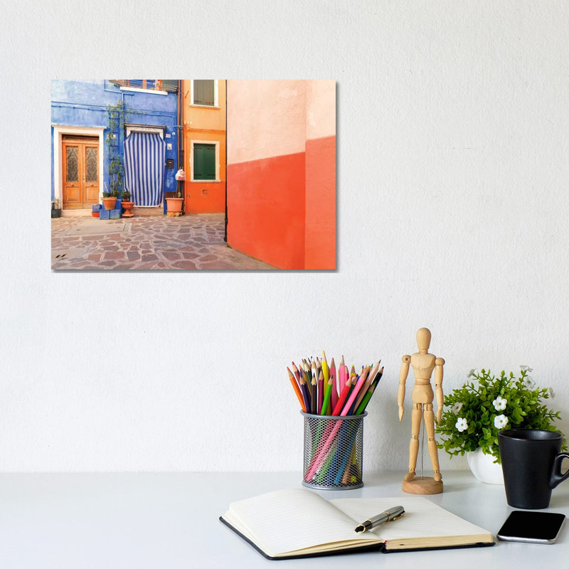 Burano, Italy by Mark Paulda - Wrapped Canvas Print, 20.32 cm H x 30.48 cm W