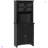 Elegant Buffet With Hutch, Kitchen Pantry Storage Cabinet