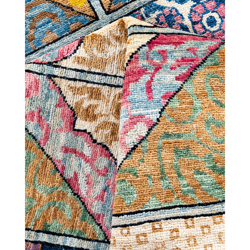 Overyed One-of-a-Kind Rectangle 6'4" X 8'7" Hand Knotted Area Rug