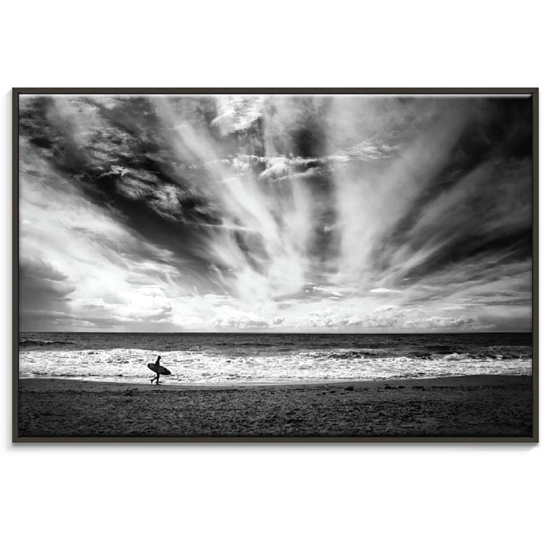Print on Canvas, Black Floater Frame, 102cm H x 152cm W