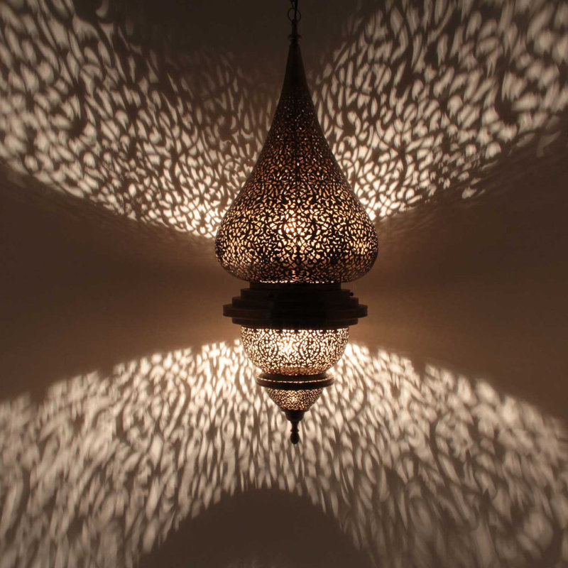 100cm H Copper Pendant Shade ( Screw On ) in Black