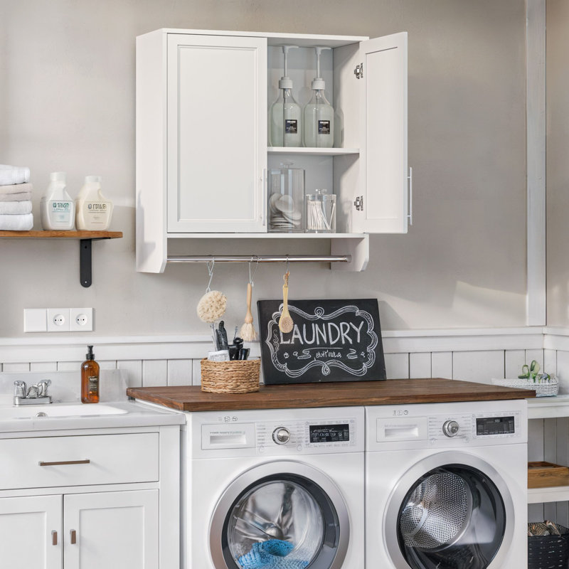 Armoire murale 29,5 "avec tringle