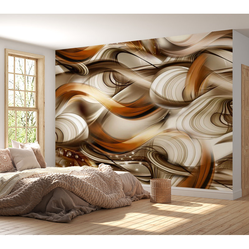 Murale Peel & Stick Glam - Tangled Madness, L 55 po x l 77 po