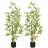 Faux Bamboo Tree in Cement Pot-1583110483