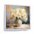 Cadre flottant blanc