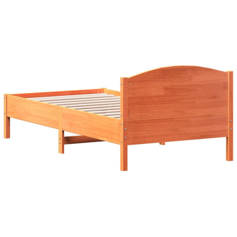 Jessamine Solid Wood Bed, Small Single (2'6)