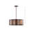 Luyster 4-Light Dimmable Steel Drum Chandelier 