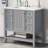 Leiding 36'' Single Bathroom Vanity with Ceramic Top-2035644861