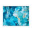 «Turquoise Luxury Abstract Fluid Art I», reproduction d'art sur toile moderne-67239196-67239213