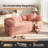 80.5'' Mordern Convertible Sleeper Sofa Corduroy Loveseat Sofa Bed, Foldable Floor Couch-1414177263