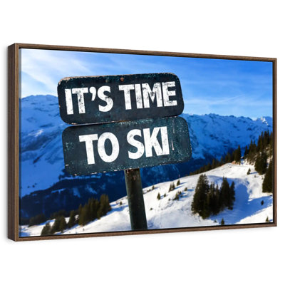 Il est temps de skier