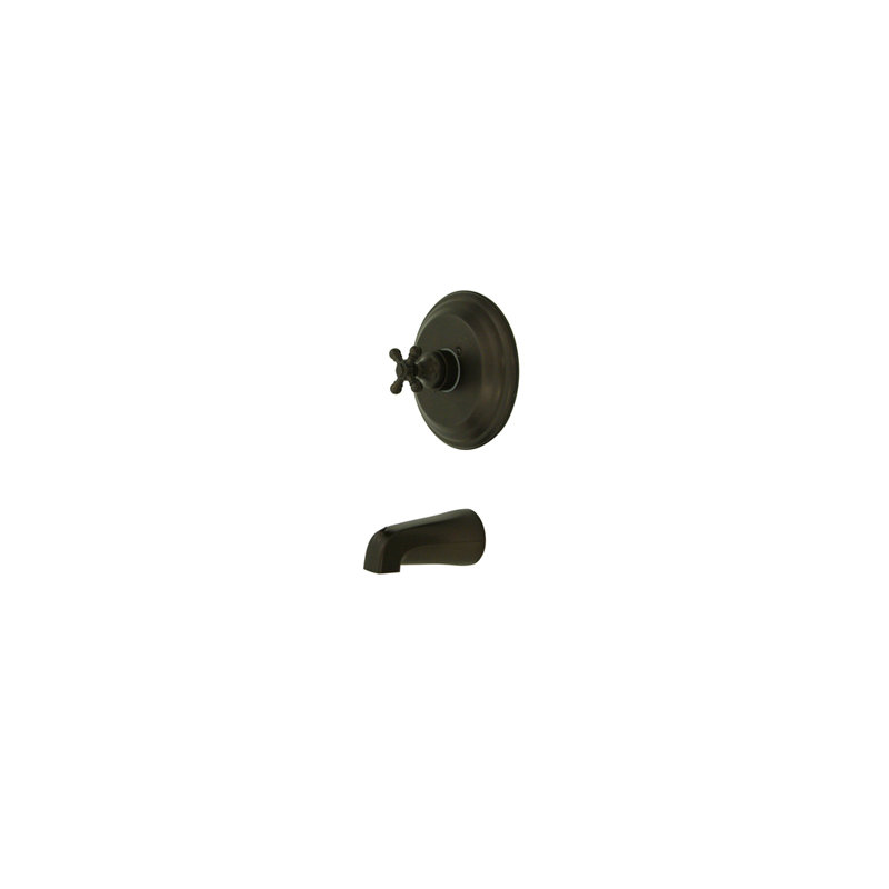 Metropolitan Single Handle Wall Mounted Tub Spout, Oil Rubbed Bronze