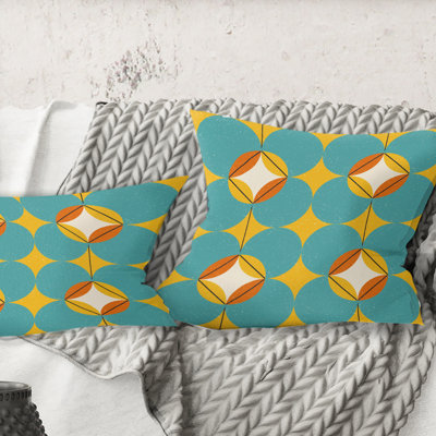 Coussin Diamond Mid-Century Modern