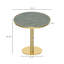 Table de salle à manger peu encombrante, design moderne en pierre frittée pour la cuisine