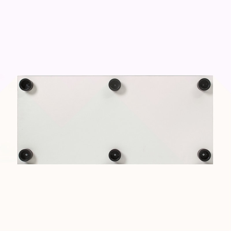 Vitrine à deux portes avec 4 tablettes, Blanc
