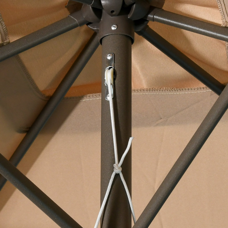 Parasol de parasol d'extérieur Arlmont & Co.