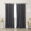 Paire de rideaux occultant et isolant avec pattes Bennett-24355741-24355742