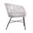Cove Rattan Curved Occasional Chair