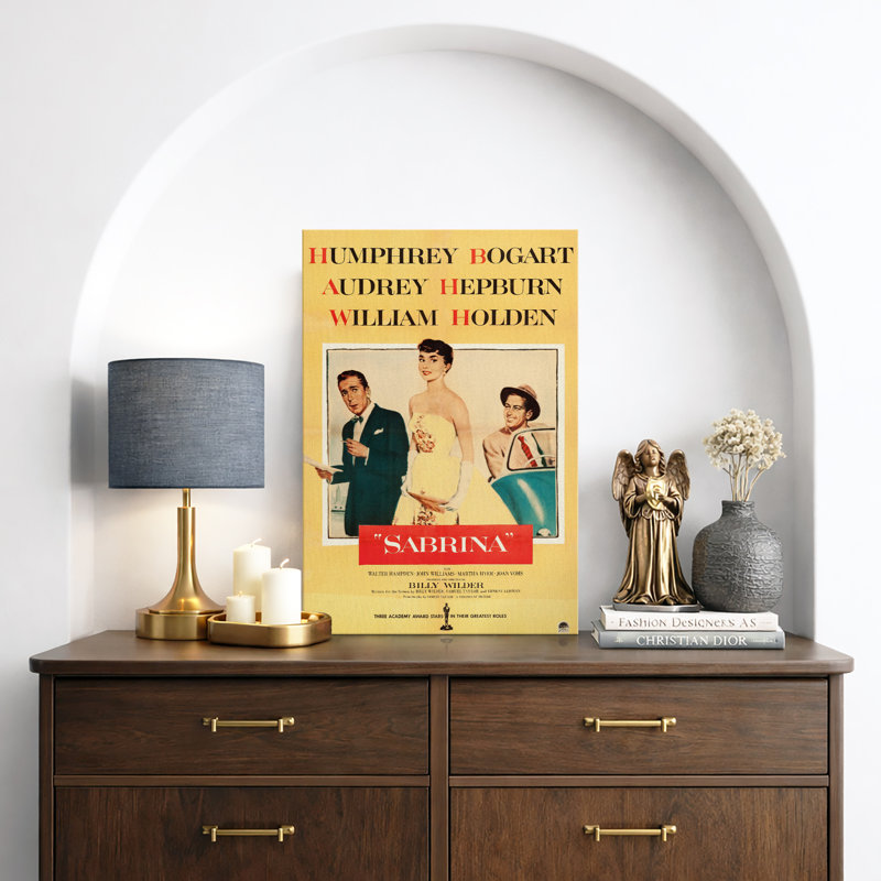 Affiche de Sabrina, H 36 po x l 24 po x P 1,5 po, Toile tendue