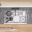 Farmhouse Single Bowl Fireclay Kitchen Sink with Sink Grid and Basket Strainer-91336998