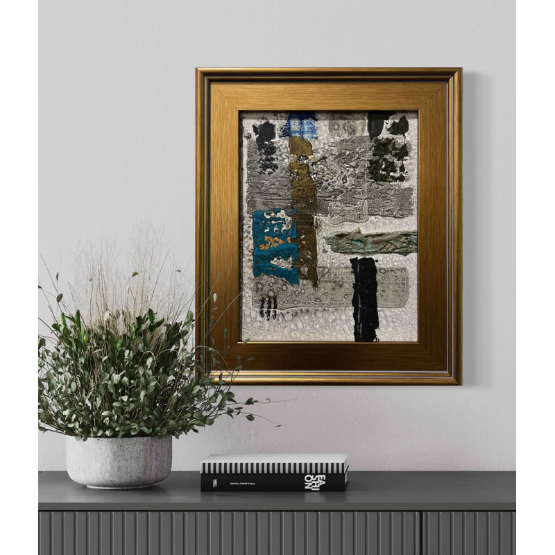 Interplay No. 1 - Original Mixed-Media Abstract Painting by J. Kent Martin