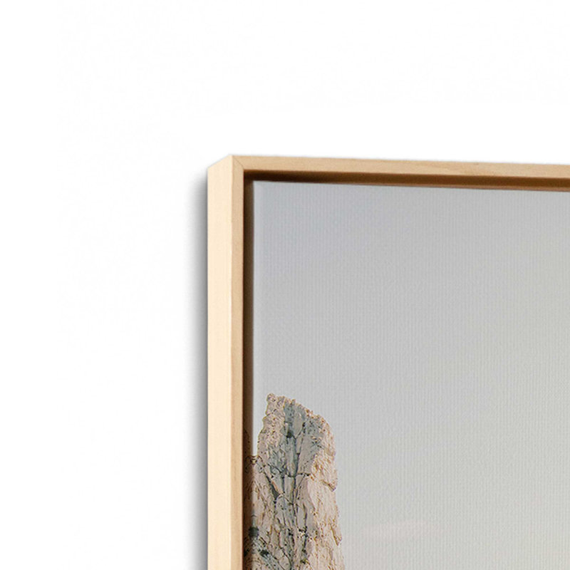 Impression sur toile tendue Ocean Arches, H 12,75 po x l 18,75 po x P 1,75 po, Cadre américain en érable flottant, 1