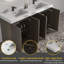 Meuble-lavabo double 60 po-126494745