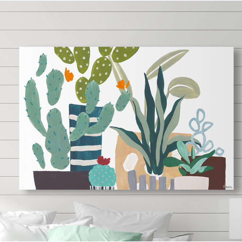 «Tender Plants», reproduction sur toile, H 8 po x l 12 po x P 1,5 po