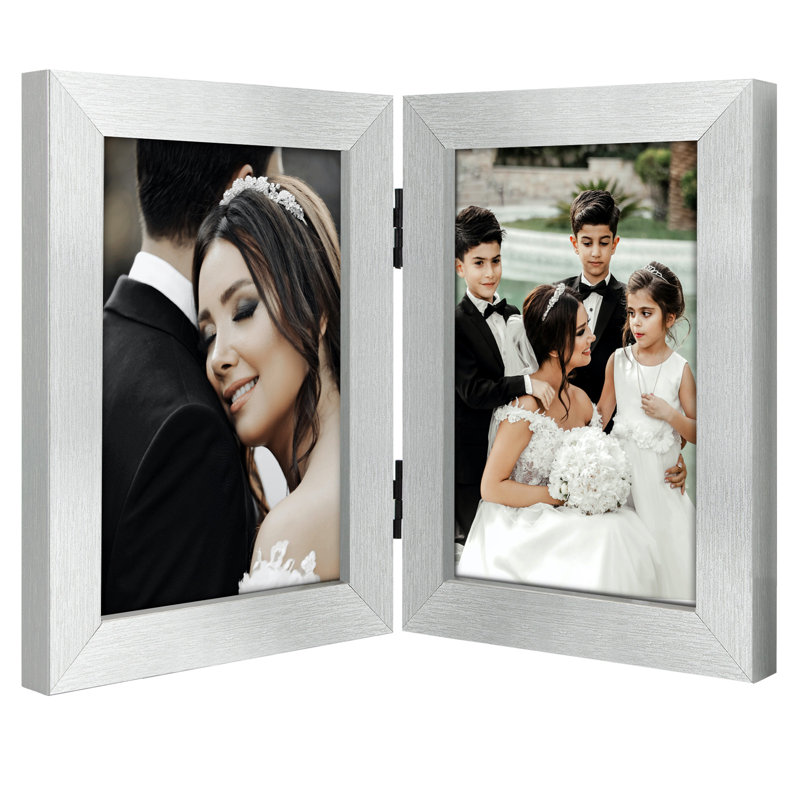 Lakeashia Picture Frame, Silver, 5" x 7"