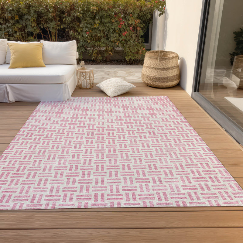 Aquaisha Geometric Indoor Rug, Rectangle 2'6" x 3'10"