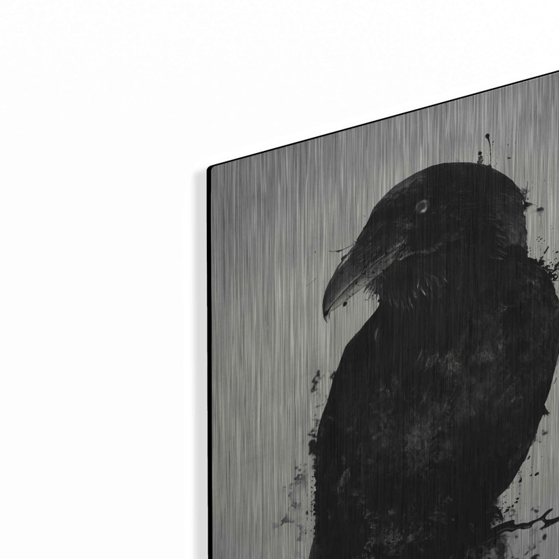 The Raven - impression sans cadre, H 16 po x l 12 po x P 0,13 po